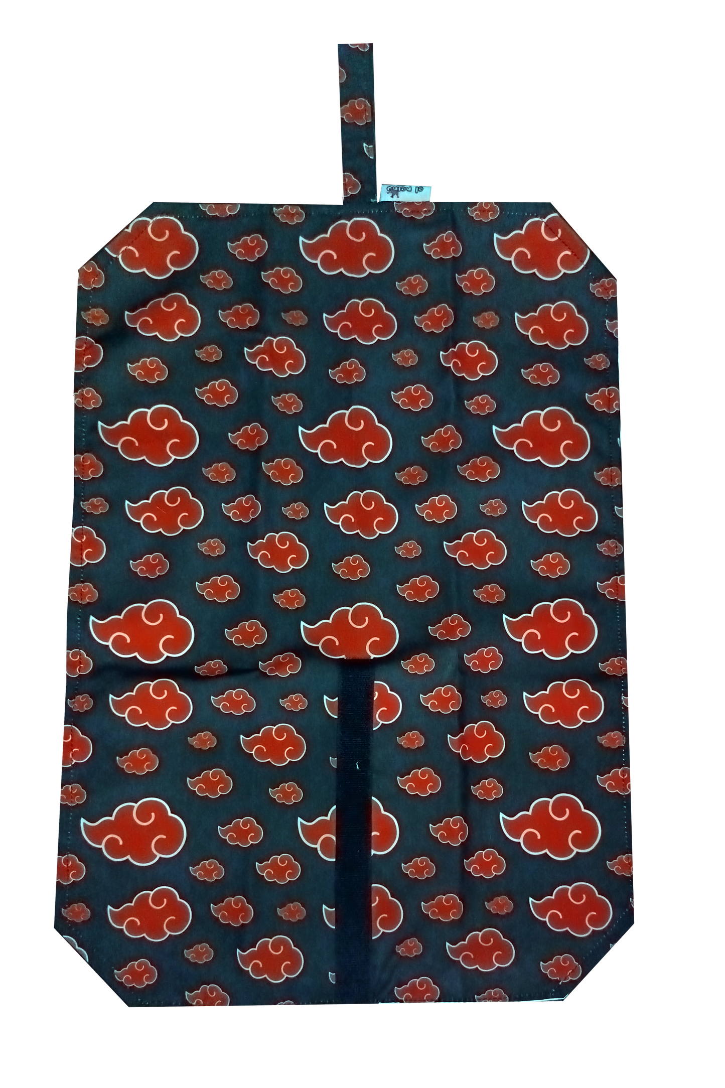 Roll&Bite Akatsukis Nubes Ninja Rojas – Portabocadillos reutilizable handmade