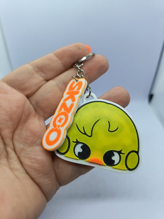 Llavero Stray Kids Felix con charm SKZOO