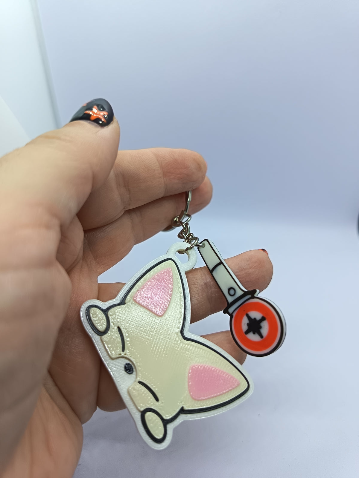 Llavero Stray Kids I.N con charm lightstick