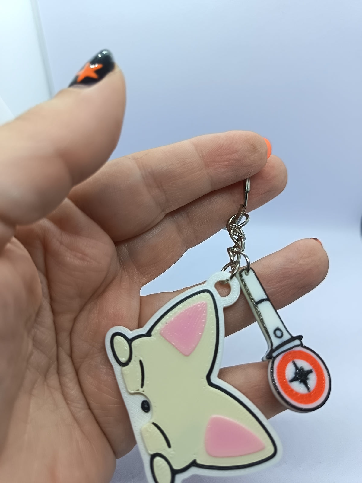 Llavero Stray Kids I.N con charm lightstick