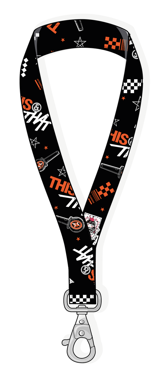 Lanyard Stray Kids STAY urbano  Negro This and That vista collar