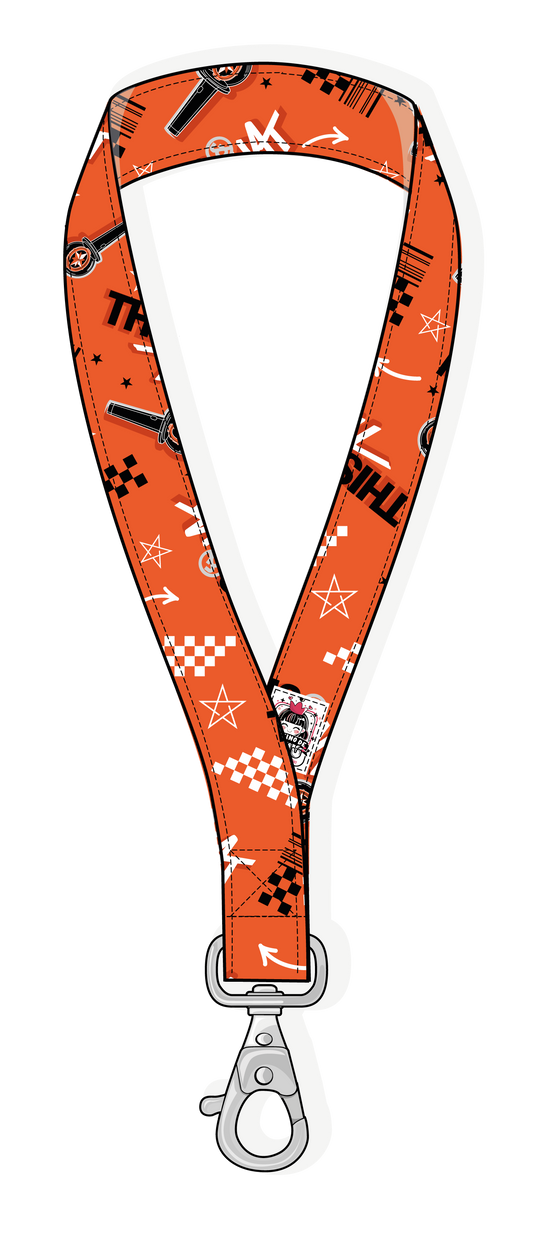 Lanyard Stray Kids STAY urbano naranja This and That vista collar