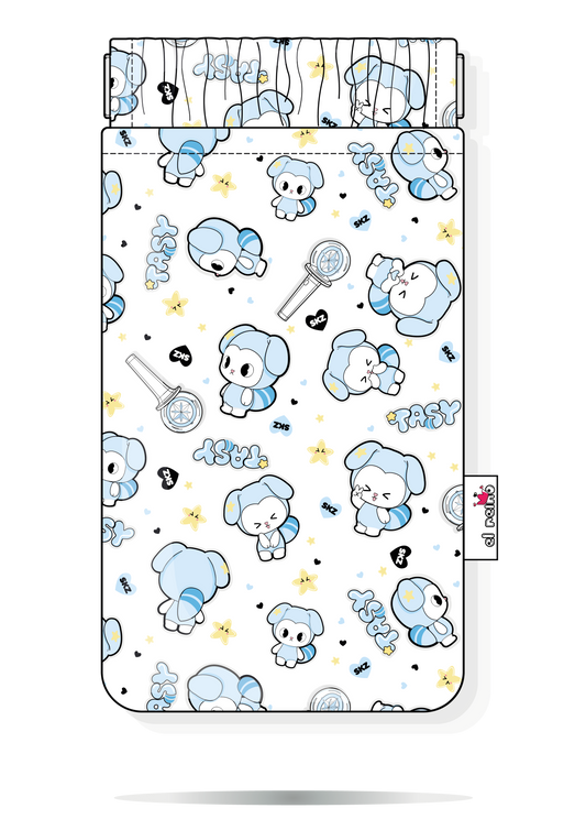 Funda para gafas TASY de Stray Kids blanca – Handmade