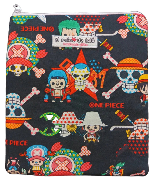 funda libro anime One Piece handmade protector manga otaku