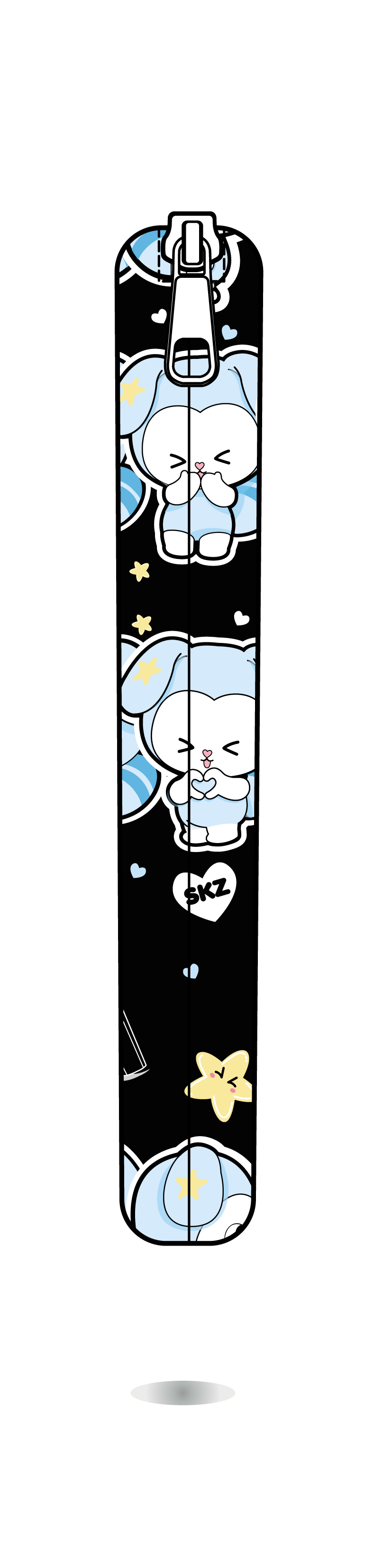 Funda para tablet TASY Chibi de Stray Kids, vista lateral