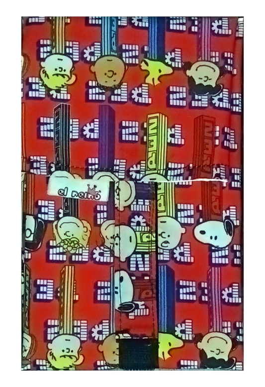 Roll&Bite Snoopy Caramelos Pez – Portabocadillos Reutilizable Handmade