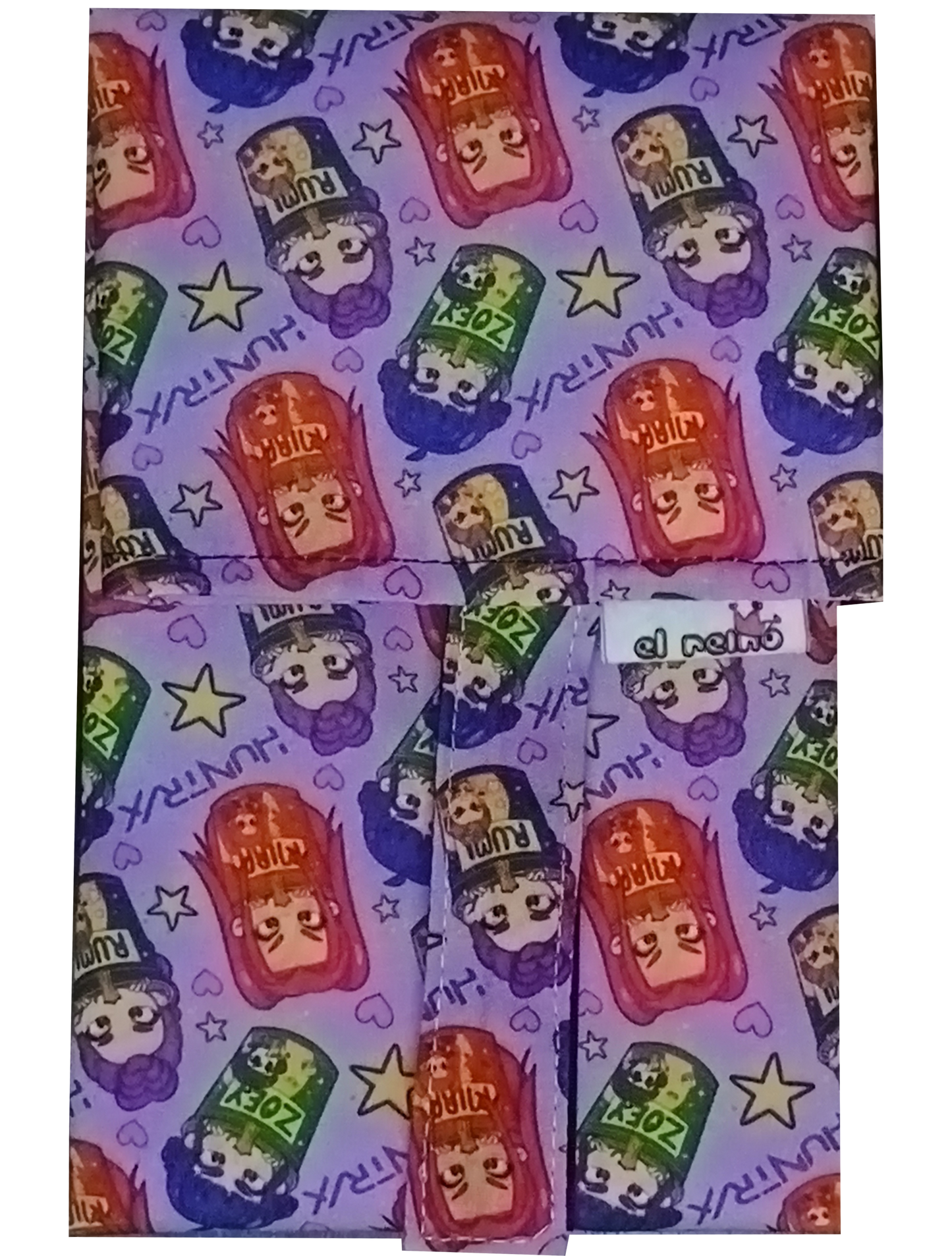 Roll&Bite Guerreras K Pop – PortaBocadillos Reutilizable Handmade