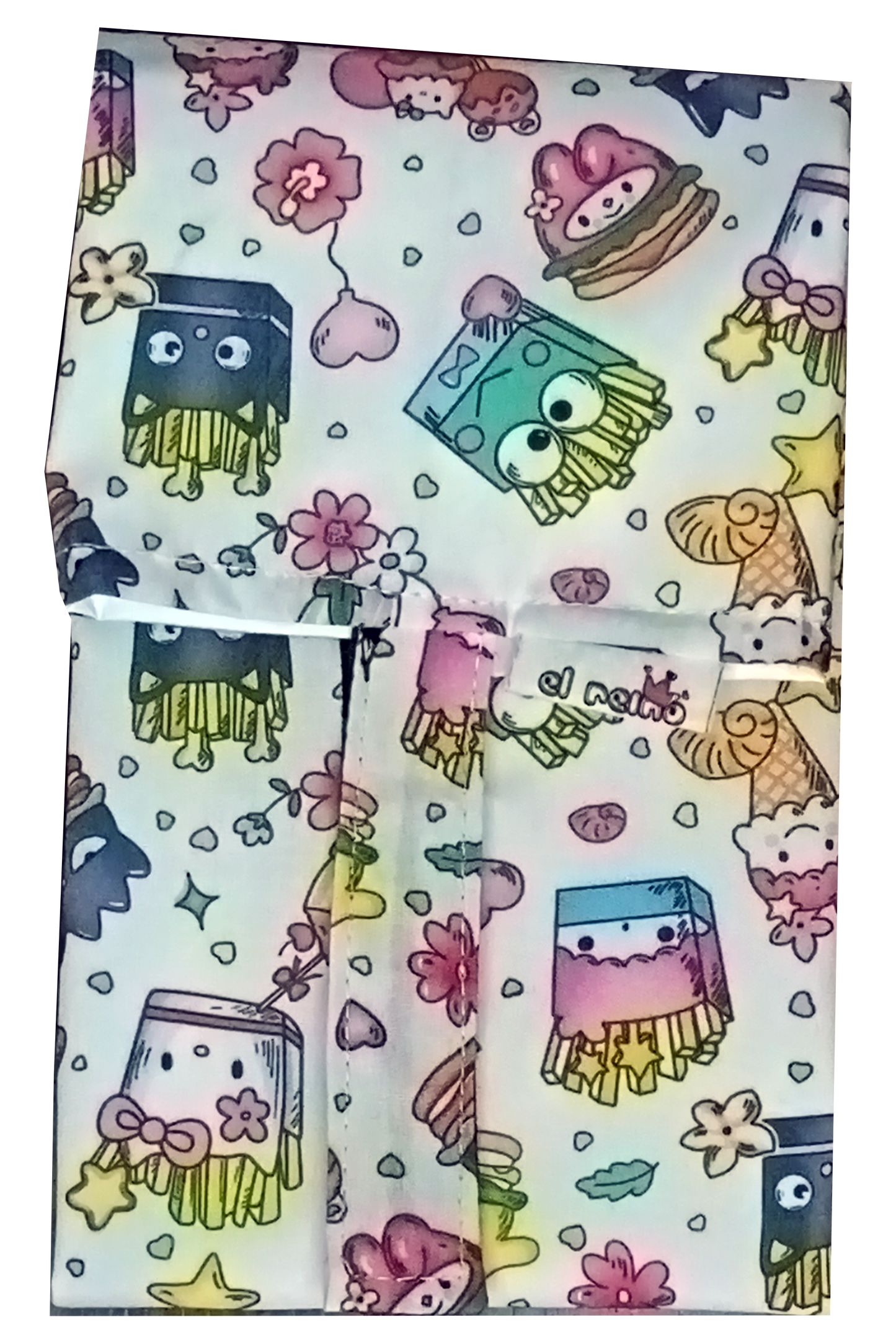 Roll&Bite Fast Food Kawaii – Portabocadillos reutilizable handmade