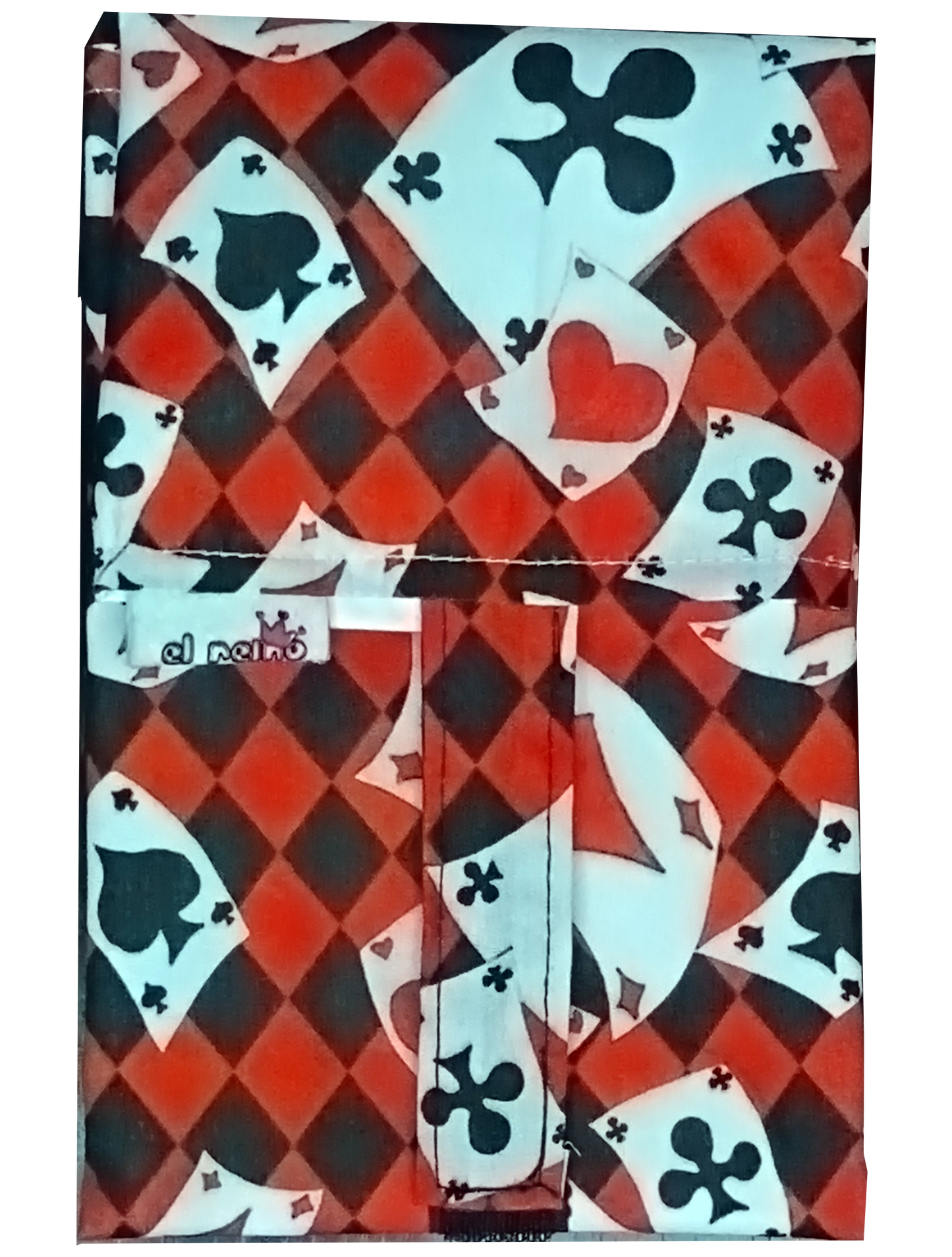 Roll&Bite Cartas Fantasía Corazones – Portabocadillos reutilizable handmade