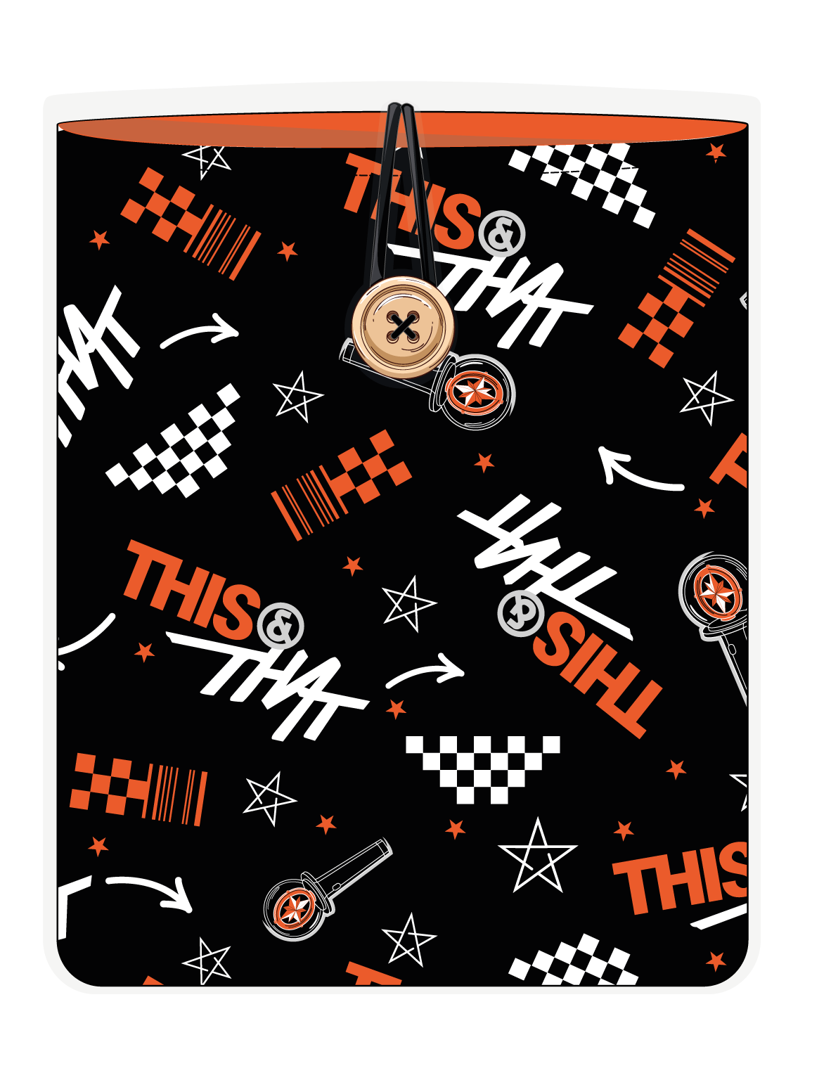 Funda para libro This & That negro de Stray Kids | Handmade
