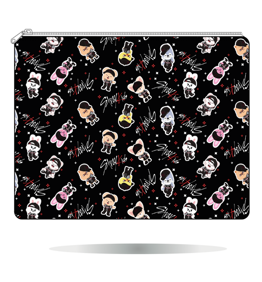 Funda para tablet SKZOO Béisbol de Stray Kids, vista frontal