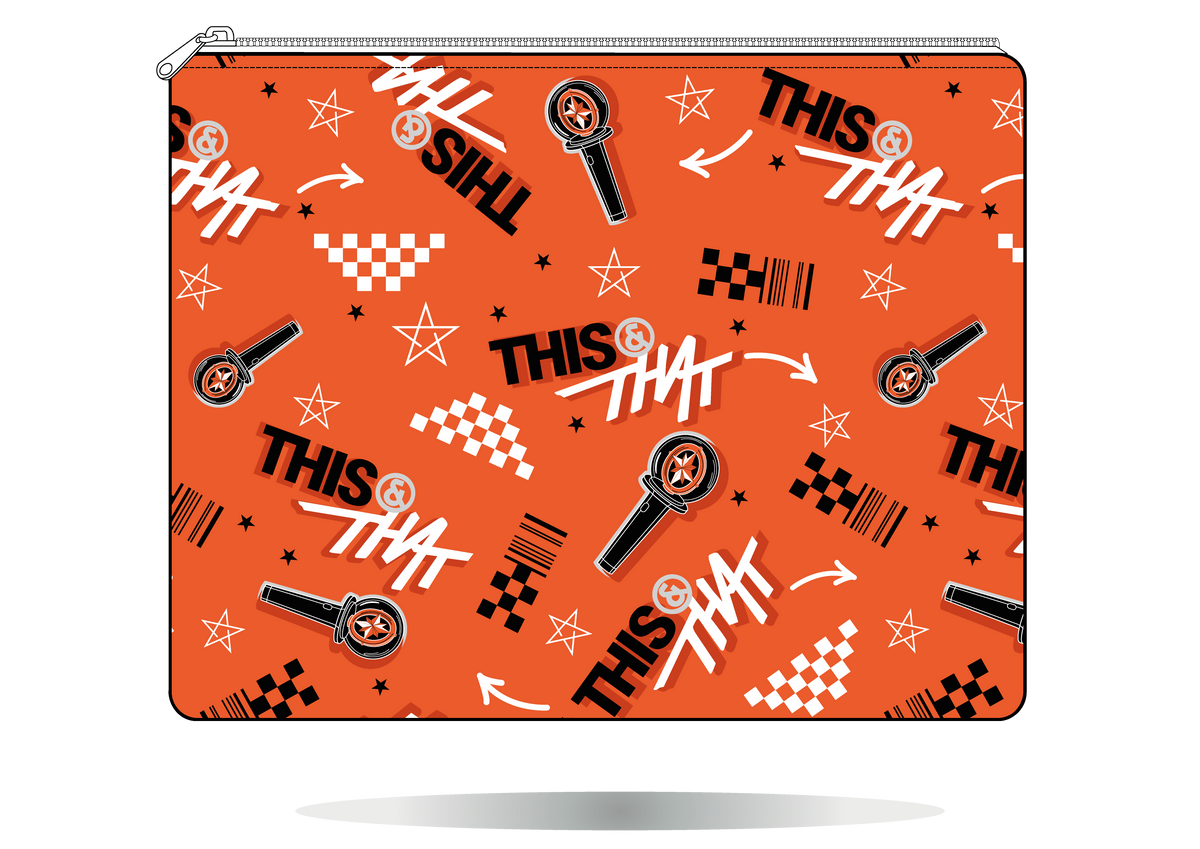Funda para tablet Stray Kids THIS & THAT naranja – Handmade