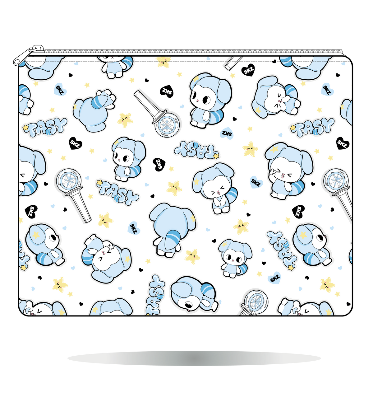 Funda para tablet TASY blanca de Stray Kids – Handmade