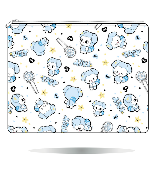 Funda para tablet TASY blanca de Stray Kids, vista frontal
