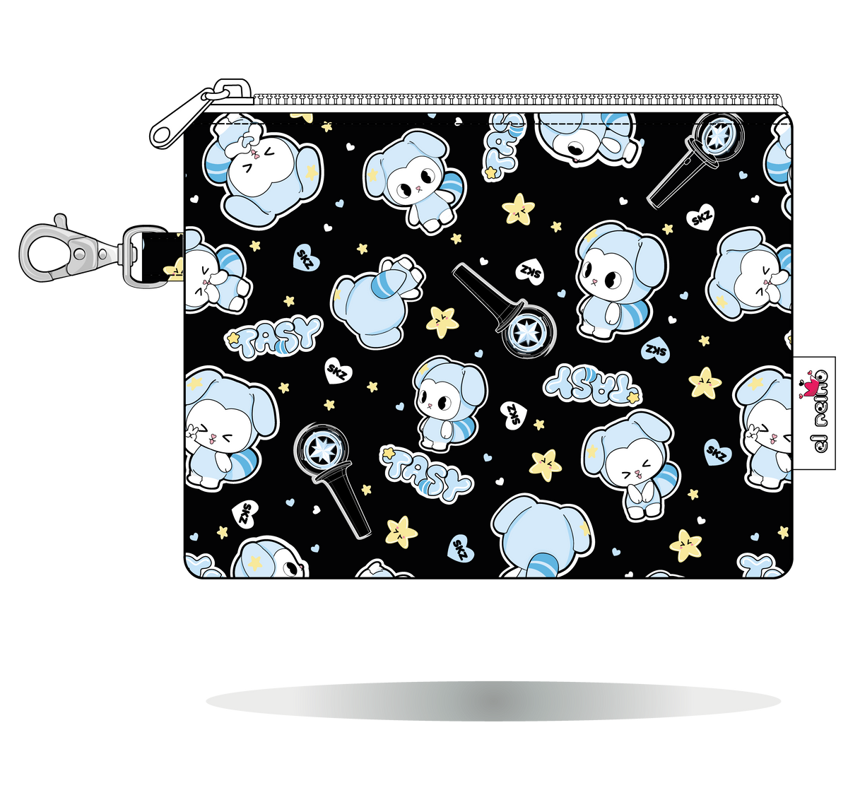 Monedero TASY de Stray Kids negro – Mini o Maxi