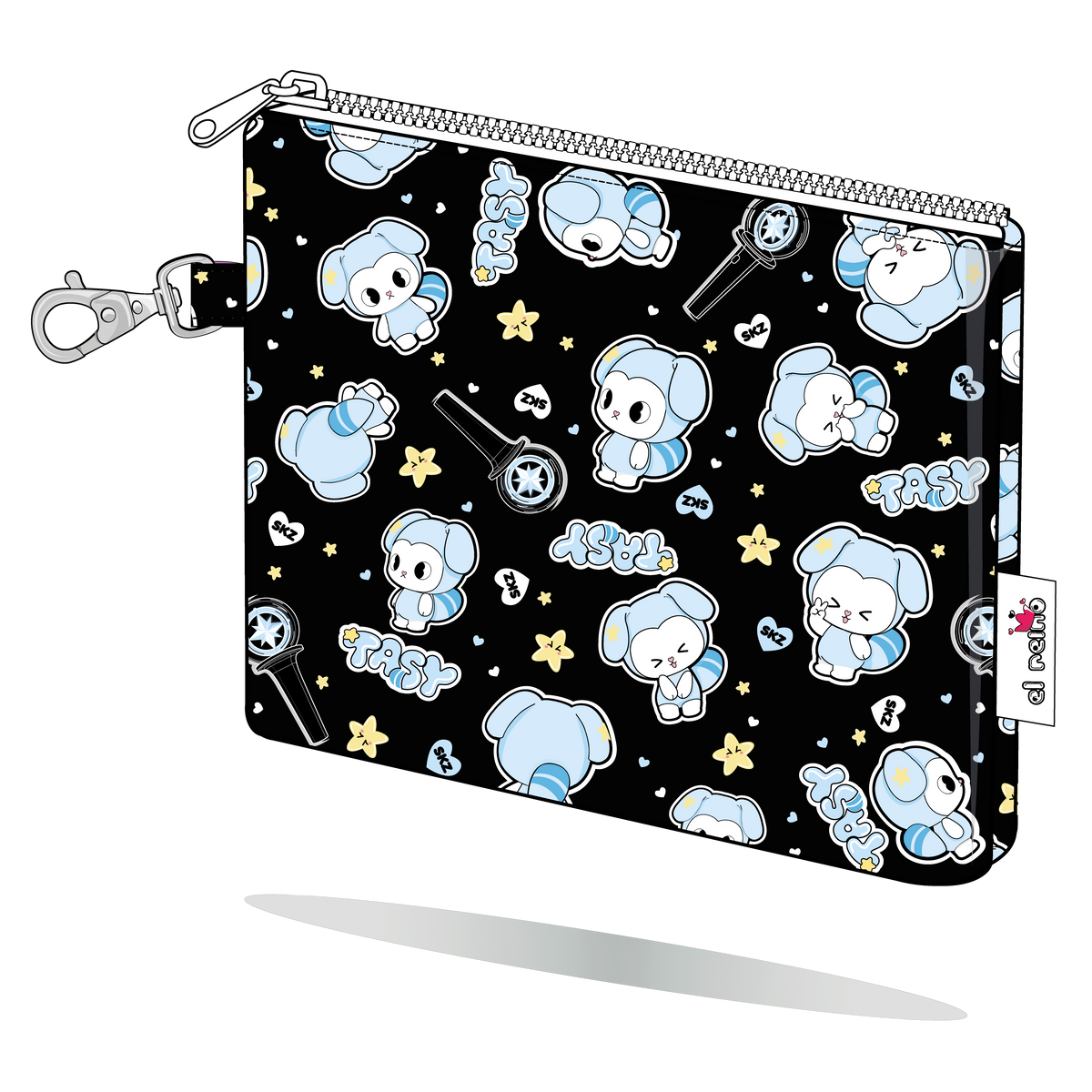 Monedero TASY de Stray Kids negro – Mini o Maxi
