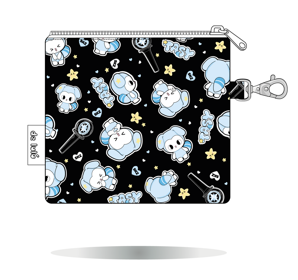 Monedero TASY de Stray Kids negro – Mini o Maxi