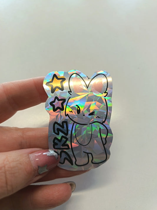 Pack completo de stickers holográficos Skzoo de Stray Kids con efecto rainbow y diamond, colección K-pop con todos los personajes para fans